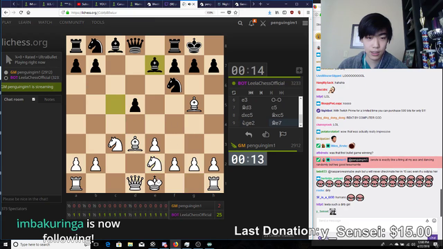 Incredible feat by chess player Andrew Tang who managed to beat the chess AI LeelaChessZero in a bullet game (only 15 seconds per player)