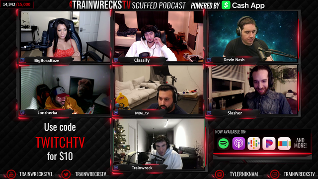 Train confronting Jon