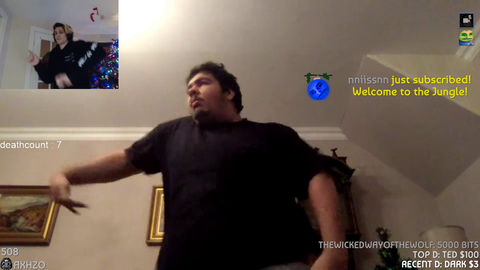 Two Pepegas pretending to dance