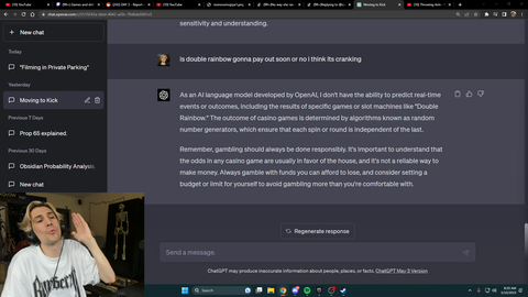 xQc Leaks His ChatGPT History (Moving To Kick)