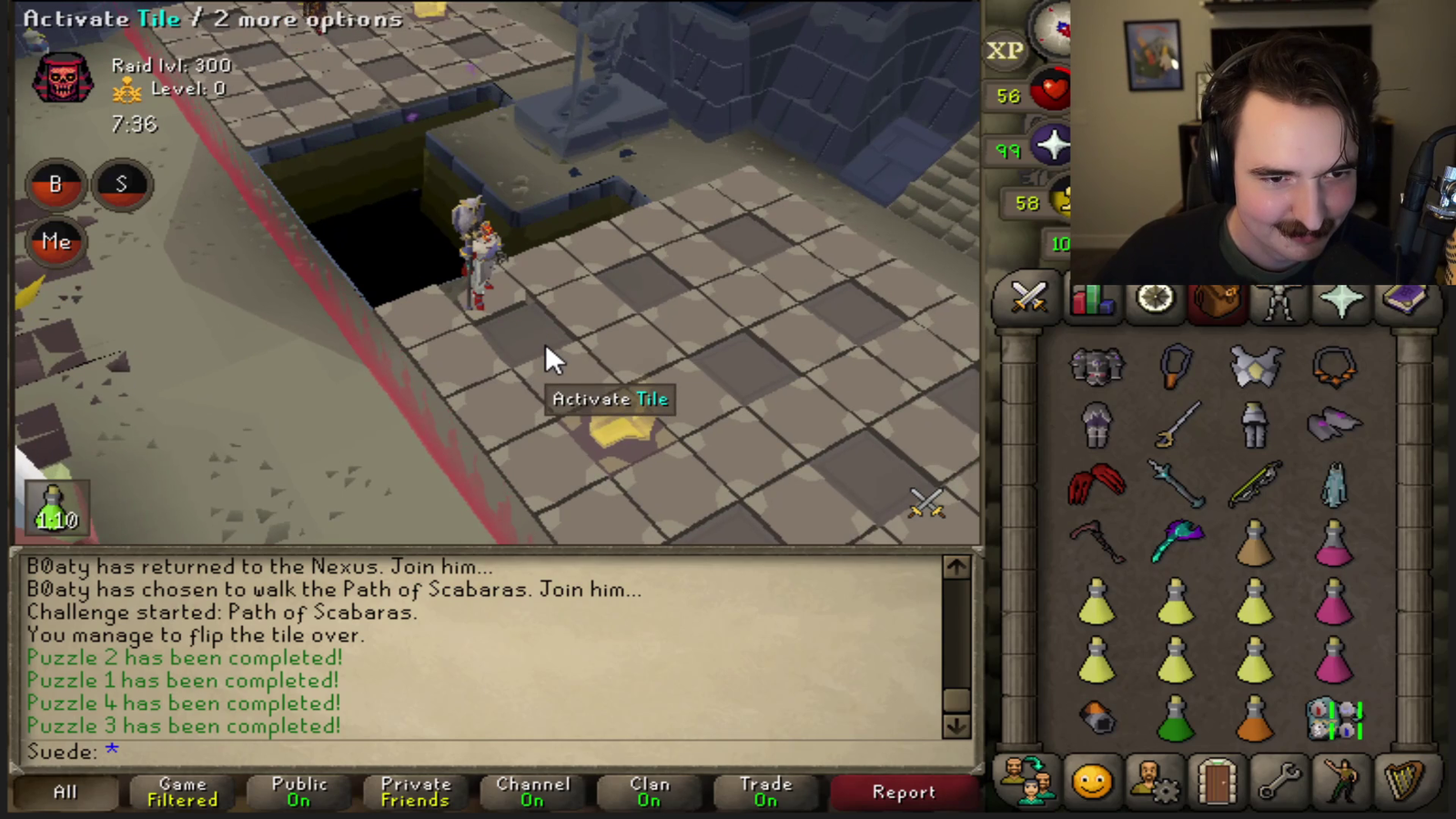 Drunk b0aty and will attempt raids puzzle