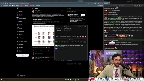 Hasan is asked to pay his viewers