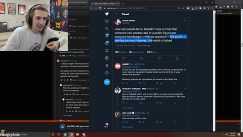 xQc's based take on Cancel Culture