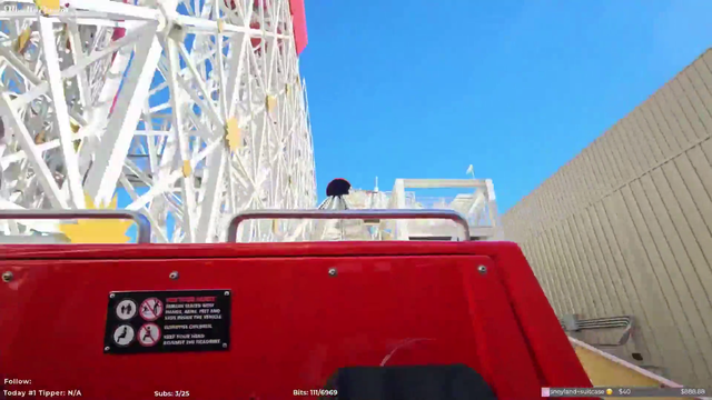 Bunchijumpi Stuck on a Roller Coaster @ Disney California Adventure Park on Halloween!