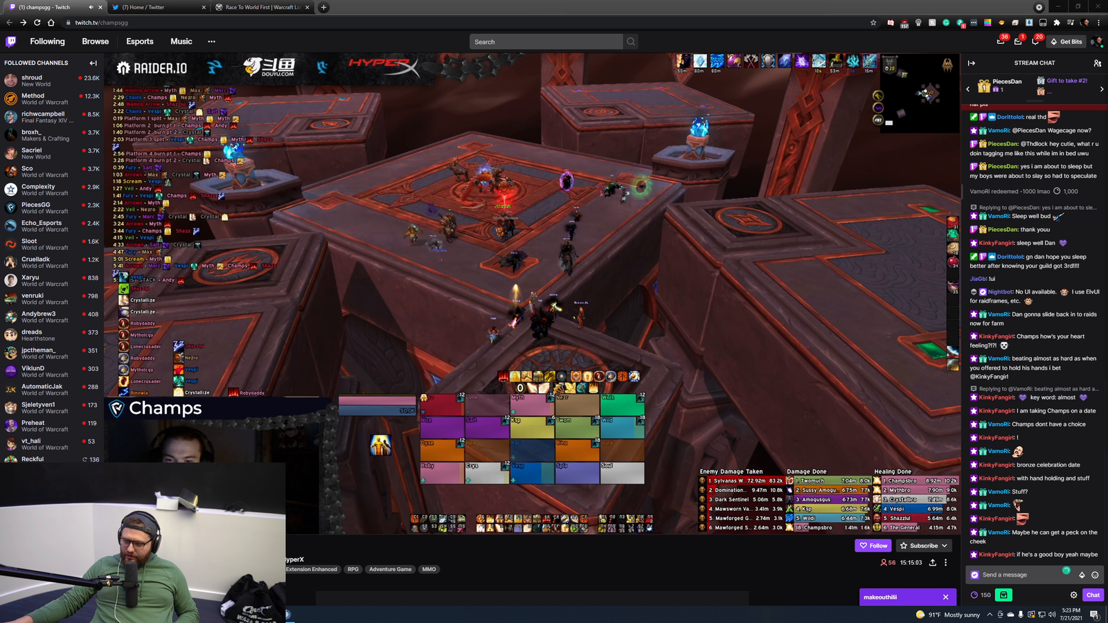 <Limit> GM is stunned by a WoW boss kill nerd scream.