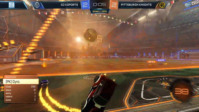 PK scores at the last second.