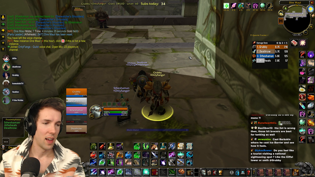 Grubby excited about finally entering infamous Dire Maul