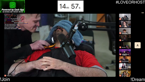 Esfand gets a trim on Love or Host