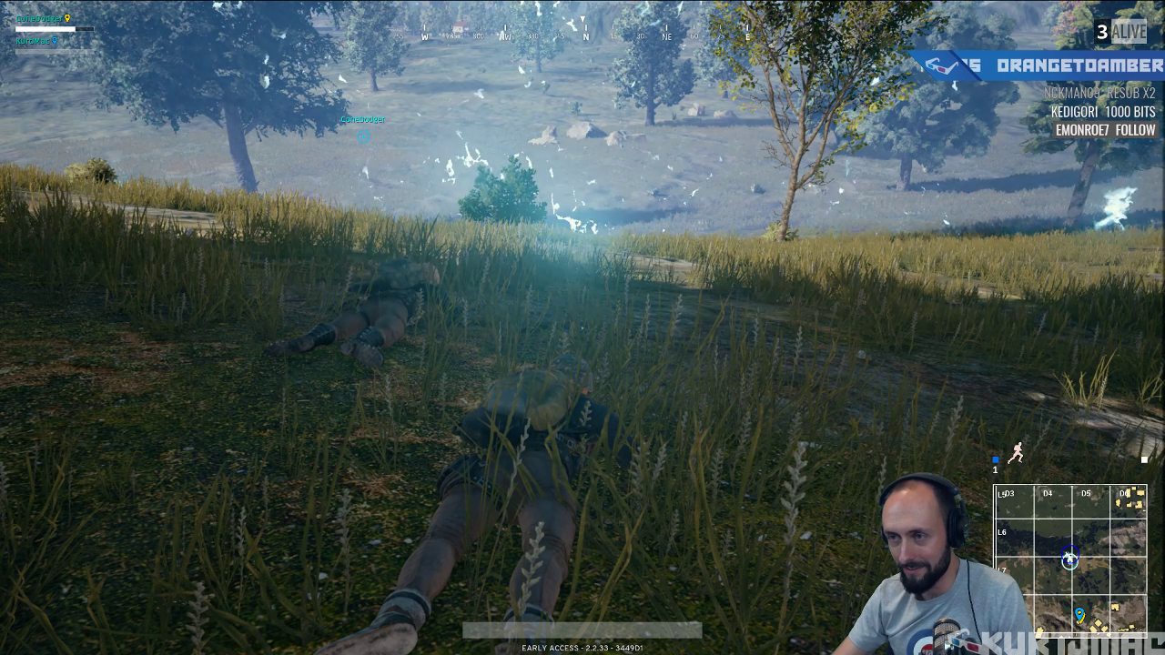 Streamer wins PUBG duo mode doing a pacifist run, no guns, no violence
