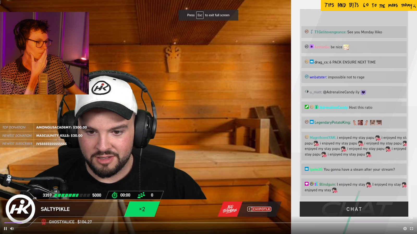 Steve reacts to Hiko raiding him