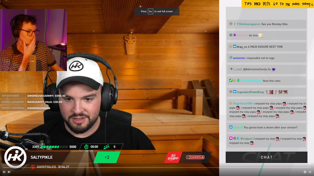 Steve reacts to Hiko raiding him