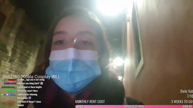 Streamer Karii helps homeless people by giving them helpful items that she bought with chat's help