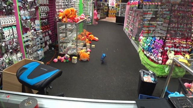 Retro video game store owner emphatically expresses his distaste of fake playstation controllers