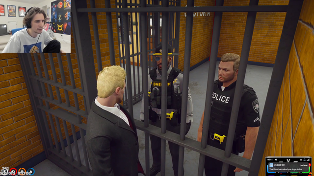 xQc is not happy that cops are going through with the charges