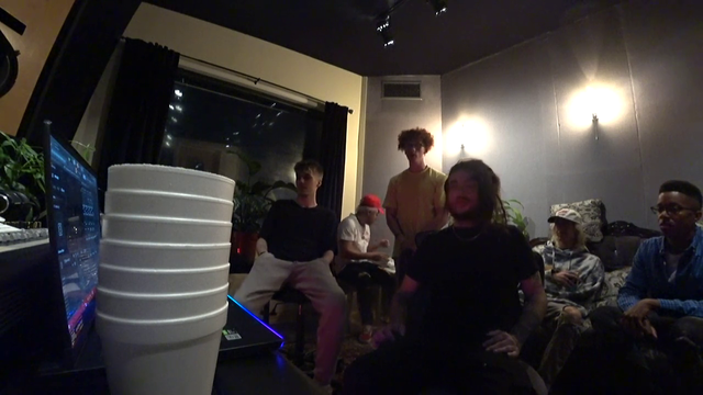 Mitch and Ouse show their new demo to Lil Peep/ Lil Pump Producer (BigHead)