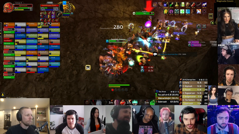 Quin69 First MC Death of Mizkif's Raid