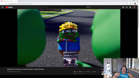 Tyler1 Gets Emotional Watching The Peepo Animation