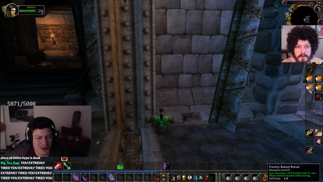 Payo with a high IQ troll on a lowbie in a PvP server