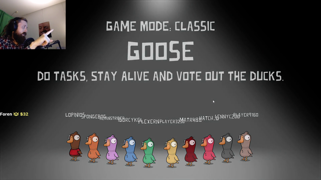 forsen plays goose among us