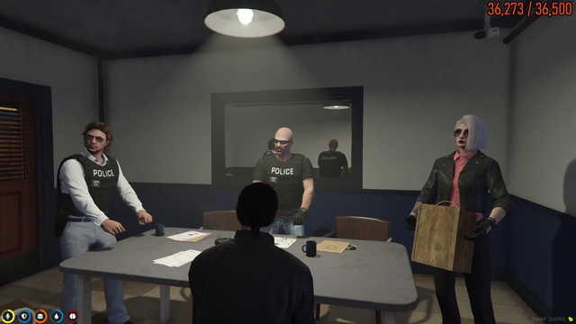 Donnie tells the cops who he was calling