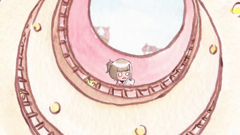 Streamer creates a fully live-animated cartoon. This is what happens when she gets raided.