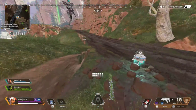 Seagull takes on teams in Apex mostly blind