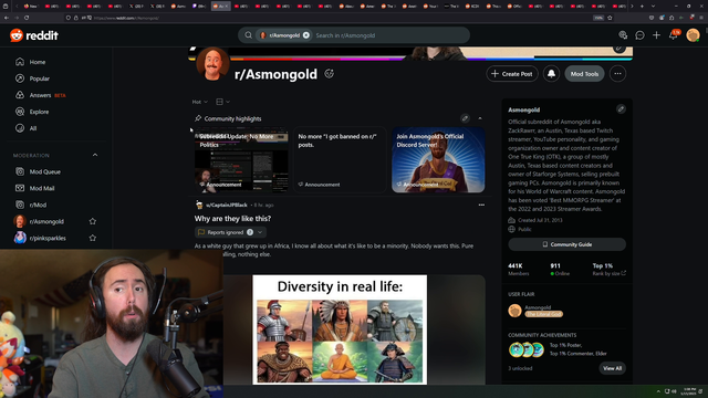 Asmon believes Dr. Disrespect should be UNBANNED