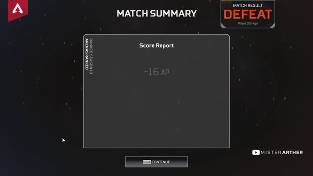 Streamer taking L from joining tournament too late cause of playing ranked - unless?