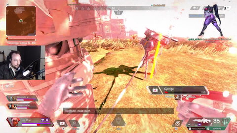 Bald man wins game by spamming 4