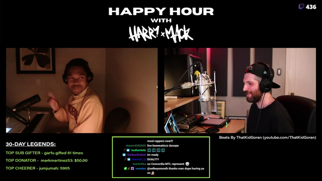 Harry Mack freestyles about TikTokkers with a fan beatboxing and playing the piano