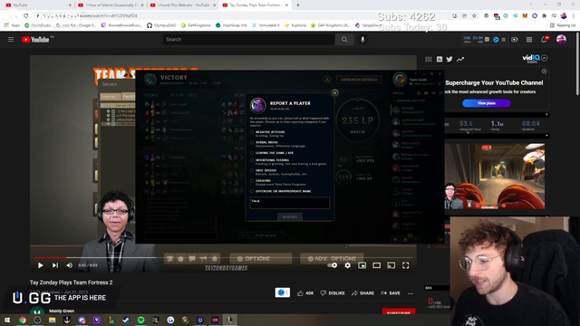 Sanch reports a fellow summoner