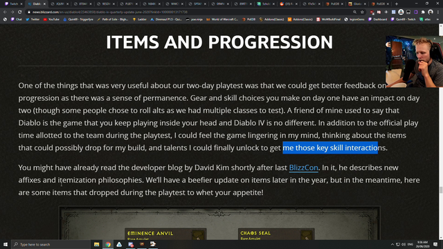 Quin takes a look at some D4 items