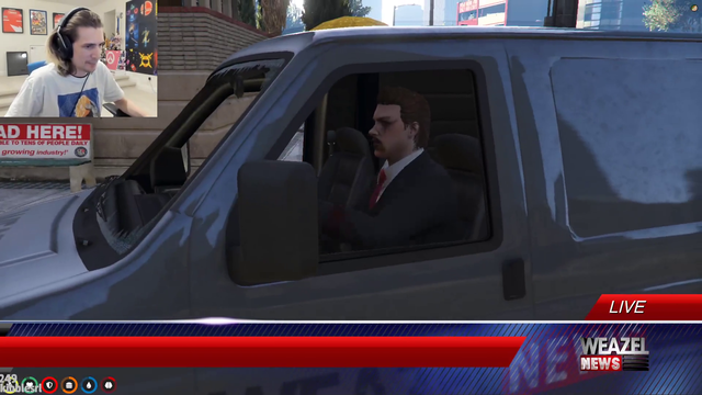 Ron Otterman and amateur reporter x get into heated fight