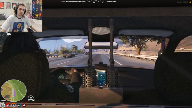 X had enough of the officer