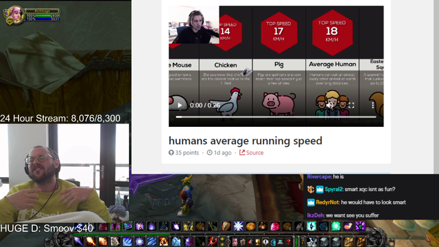 After rage quitting wow, streamer finds a new interest