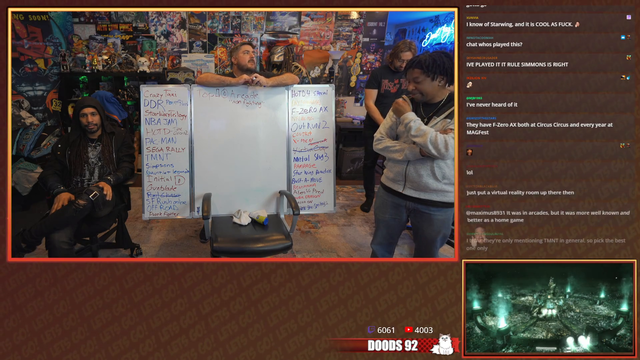 Awkward silence while Max and the Doodz argue Top 10 Arcade Games