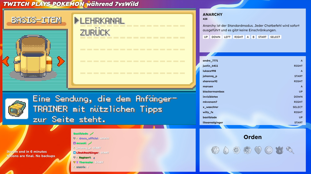 after Chat releases the starter, Papaplatte ends Twitch Plays Pokémon