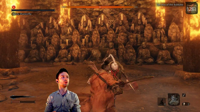 Apparently the hardest boss on Sekiro: Shadows Die Twice is the controller.