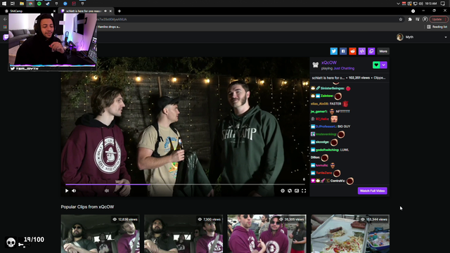 Myth - myth imitates xqc