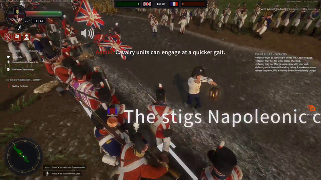 Womble has an honorable standoff to decide the outcome of a conflict between two great nations