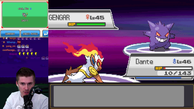 Ludwig loses his mind in Pokemon