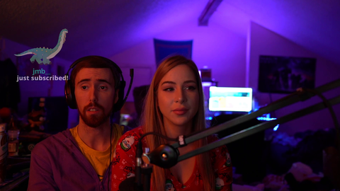 Pink Sparkles Kiss Asmongold
