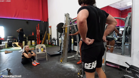 Gym Owner doesn’t want to clean his own mess just waits for cleaners to clean it