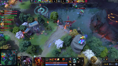 Dota T1 fight