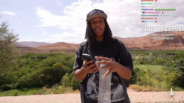 Agent00 fundraising for Team Water in Morocco
