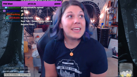 My son opened twitch frontpage on our tv, this is what we were greeted with