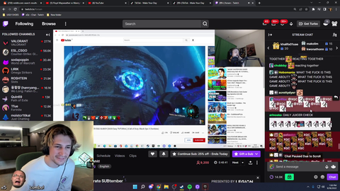 xQc has a proposition for Forsen