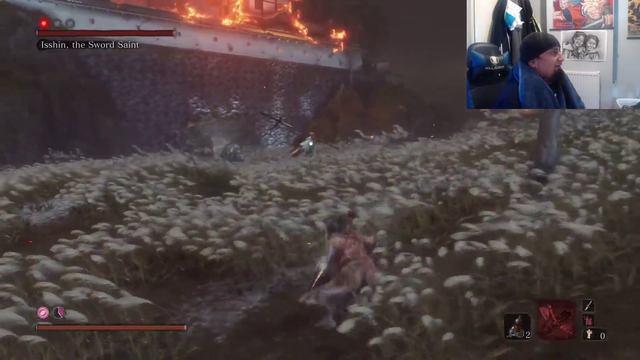 Uzumaki Khan panics facing sekiro final boss