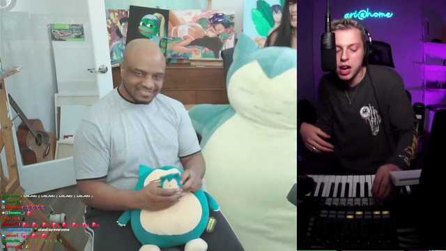 Lucari gets a snorlax in his face