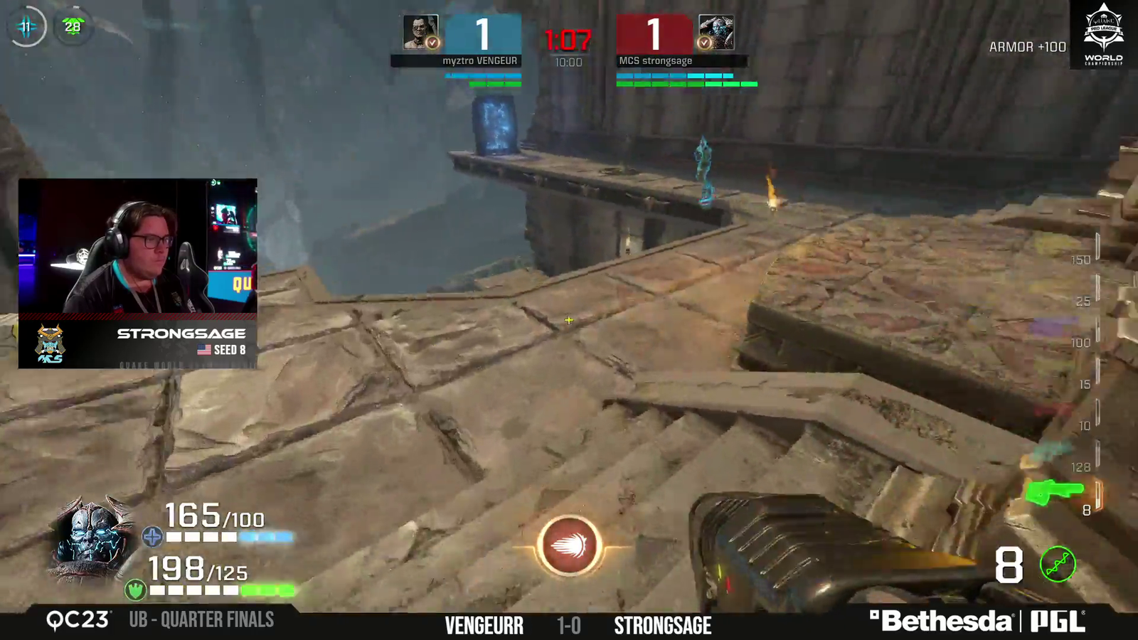 Youngest Quake Pro League player claps back against #1 seed at Qcon
